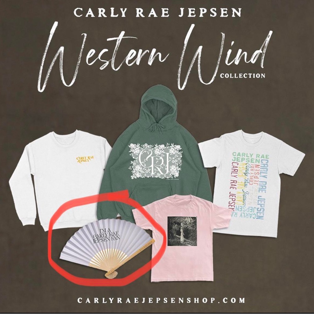 ISO Carly Rae Jepsen paper fan